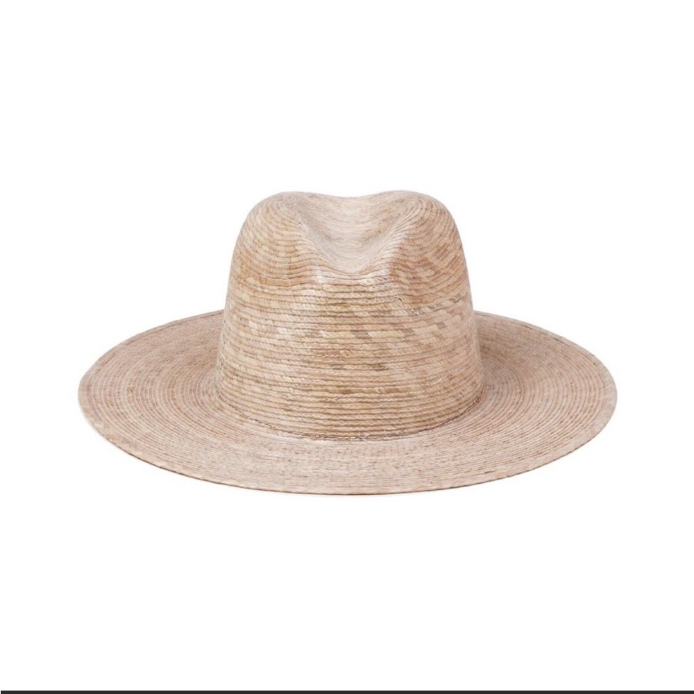 Lack Of Color Natural Straw Fedora Hat